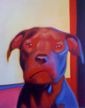 Sid the Dog Portrait of Sid the Dog, by Peter König