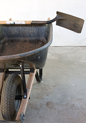 wheelbarrow Crusty things make tastier sounds!
