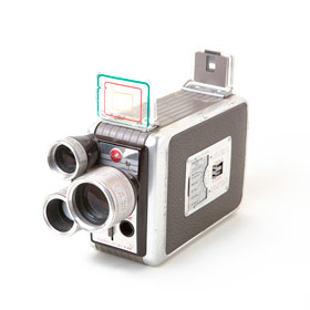 The Kodak Brownie The Kodak Brownie. Man, what ever happened to lens turrets, anyway?