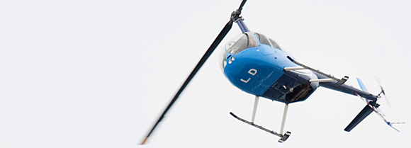 Blue Helicopter This wasn't the helicopter I recorded. This is just the only photo of a helicopter I've ever taken! (Shot on the Kaikoura Peninsula, South Island, New Zealand.)