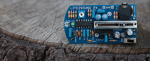 Rare Waves' Lite2Sound PX, by Eric Archer: A photonic microphone!