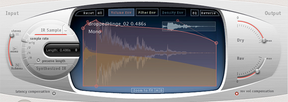 Sure, it's fun to use long, non-reverb sounds as impulse responses...but what about short, percussive ones?